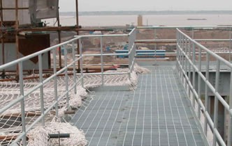牡丹江电厂防滑钢格栅使用案例